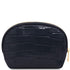 Vera - Croc print leather toiletry case